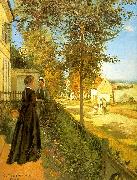 Camille Pissaro Louveciennes : The Road to Versailles oil painting on canvas